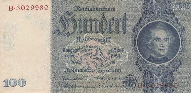 100 Mark 1935 ro.176c B